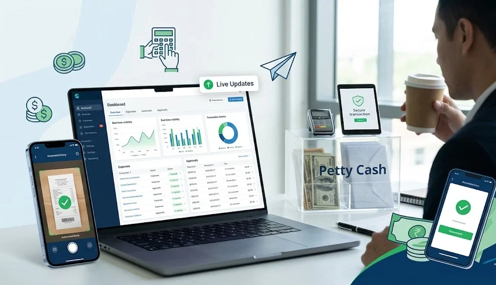 Petty Cash Management Software Transform Expense Control with Real-Time Visibility and Automation
