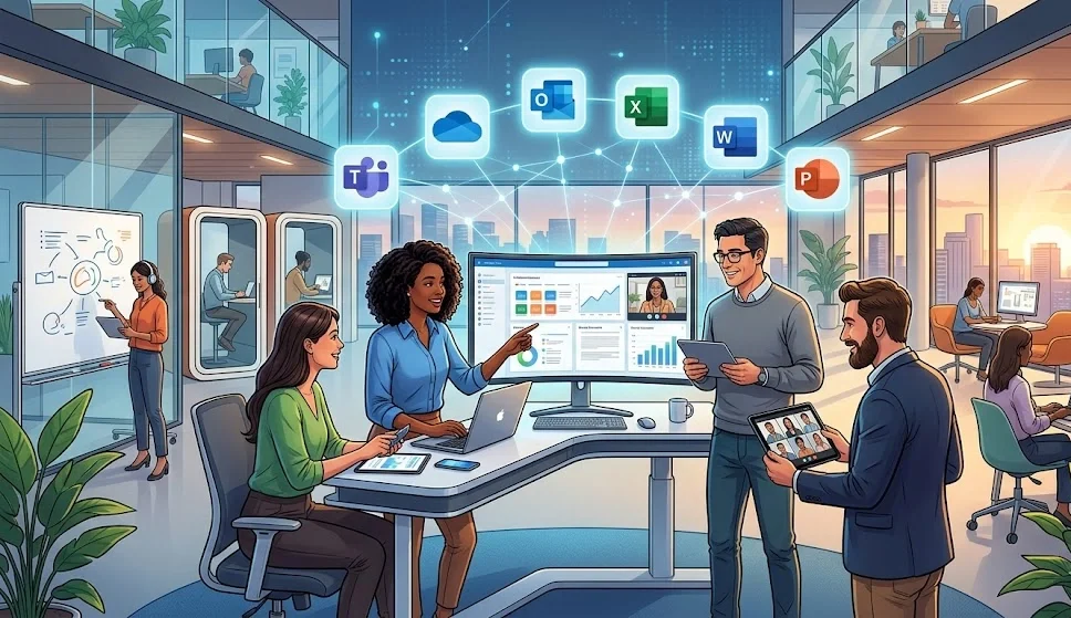 Modern Workplace Solutions Transforming the Future of Work with Microsoft 365 and Digital Collaboration