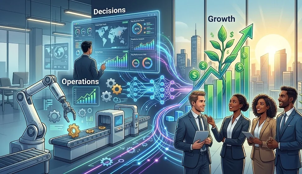 AI Solutions for Modern Businesses Transforming Operations, Decisions, and Growth