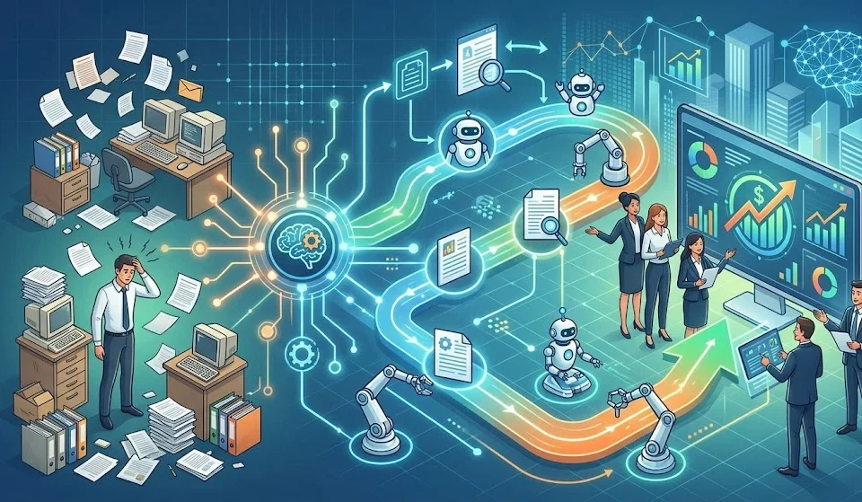 Process Automation Services Transforming Business Efficiency Through Intelligent Workflows